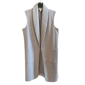 Gray Sleeveless Women's Coat